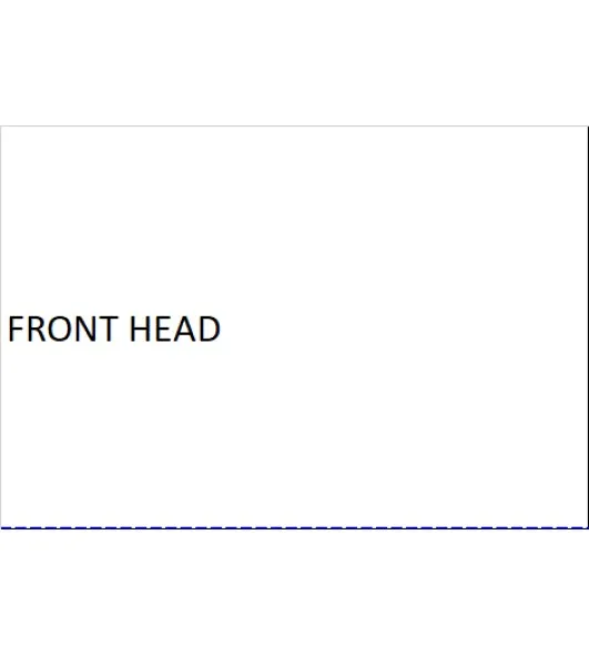 FRONT HEAD