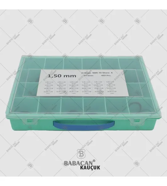 BOX O-RING KIT NBR 70 1.50