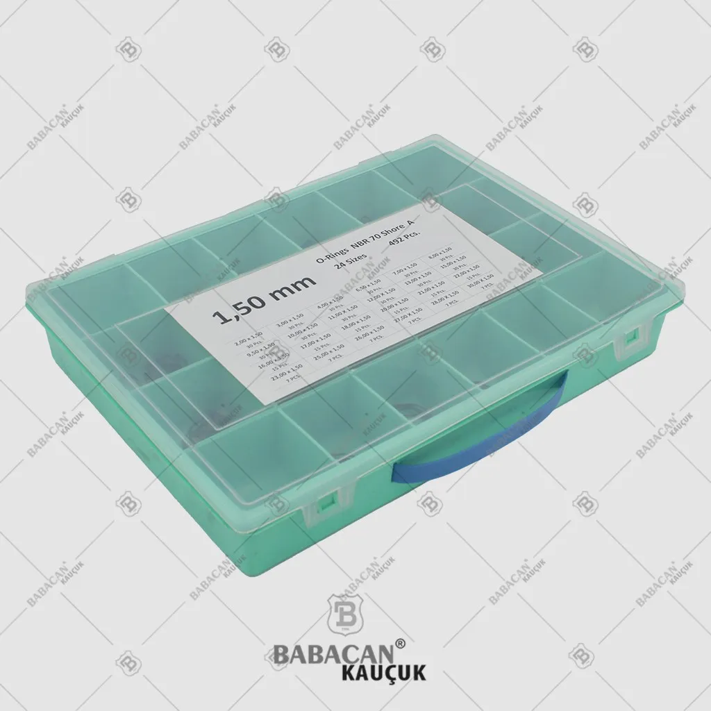 BOX O-RING KIT NBR 70 1.50