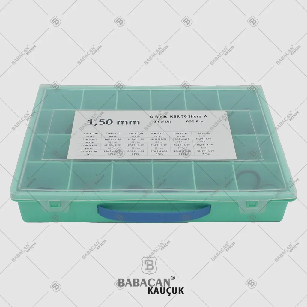 BOX O-RING KIT NBR 70 1.50