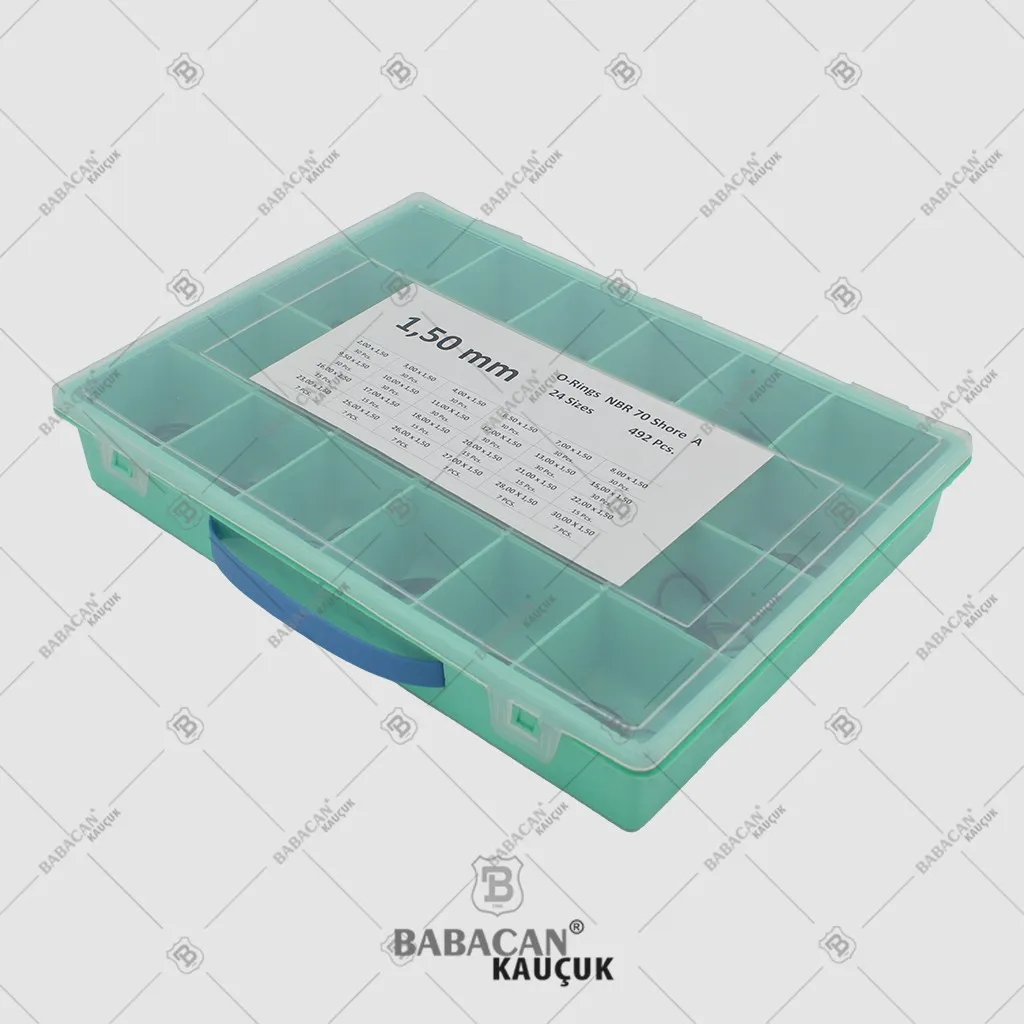BOX O-RING KIT NBR 70 1.50