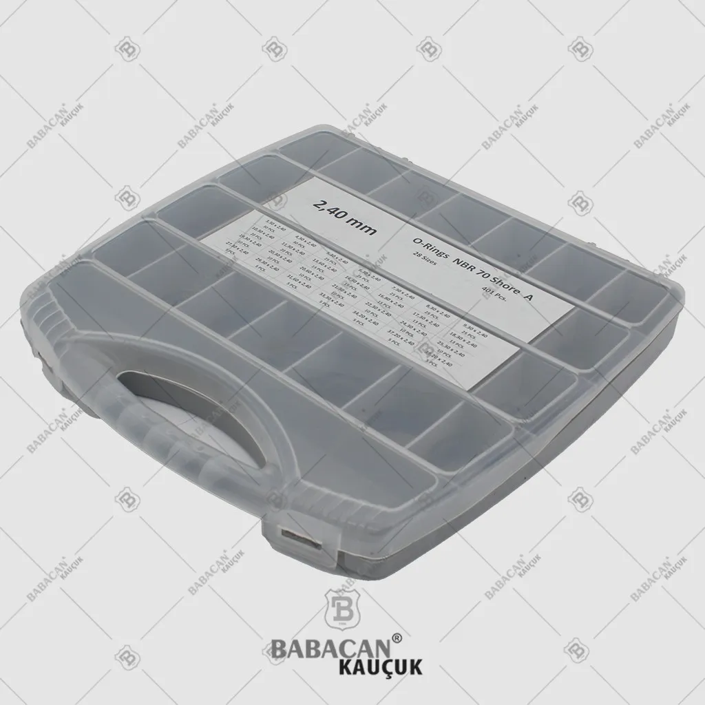 BOX O-RING KIT NBR 70 2.40