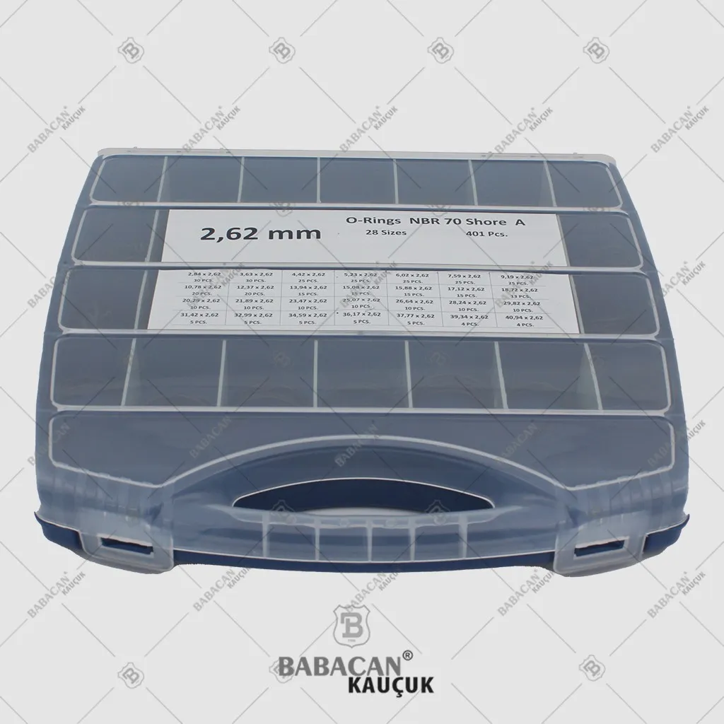 BOX O-RING KIT NBR 70 2.62