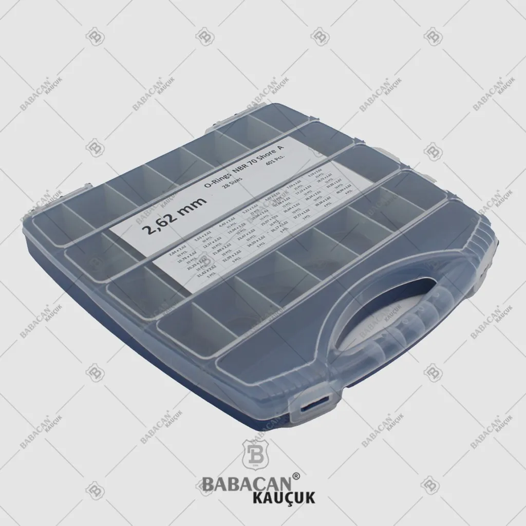 BOX O-RING KIT NBR 70 2.62