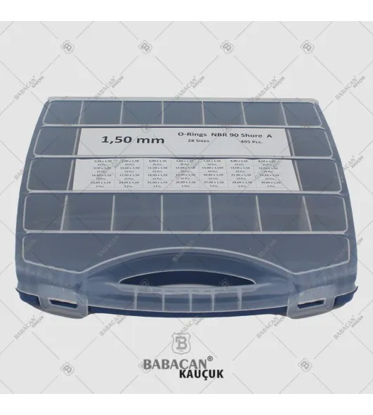 BOX O-RING KIT NBR 90 1.50