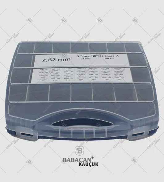 BOX O-RING KIT NBR 90 2.62