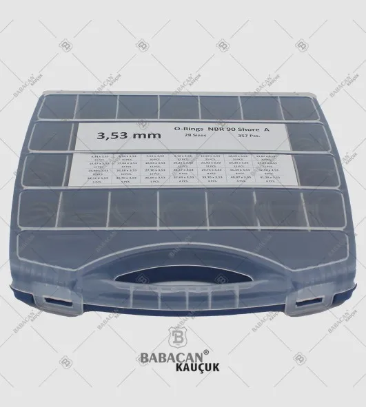 BOX O-RING KIT NBR 90 3.53