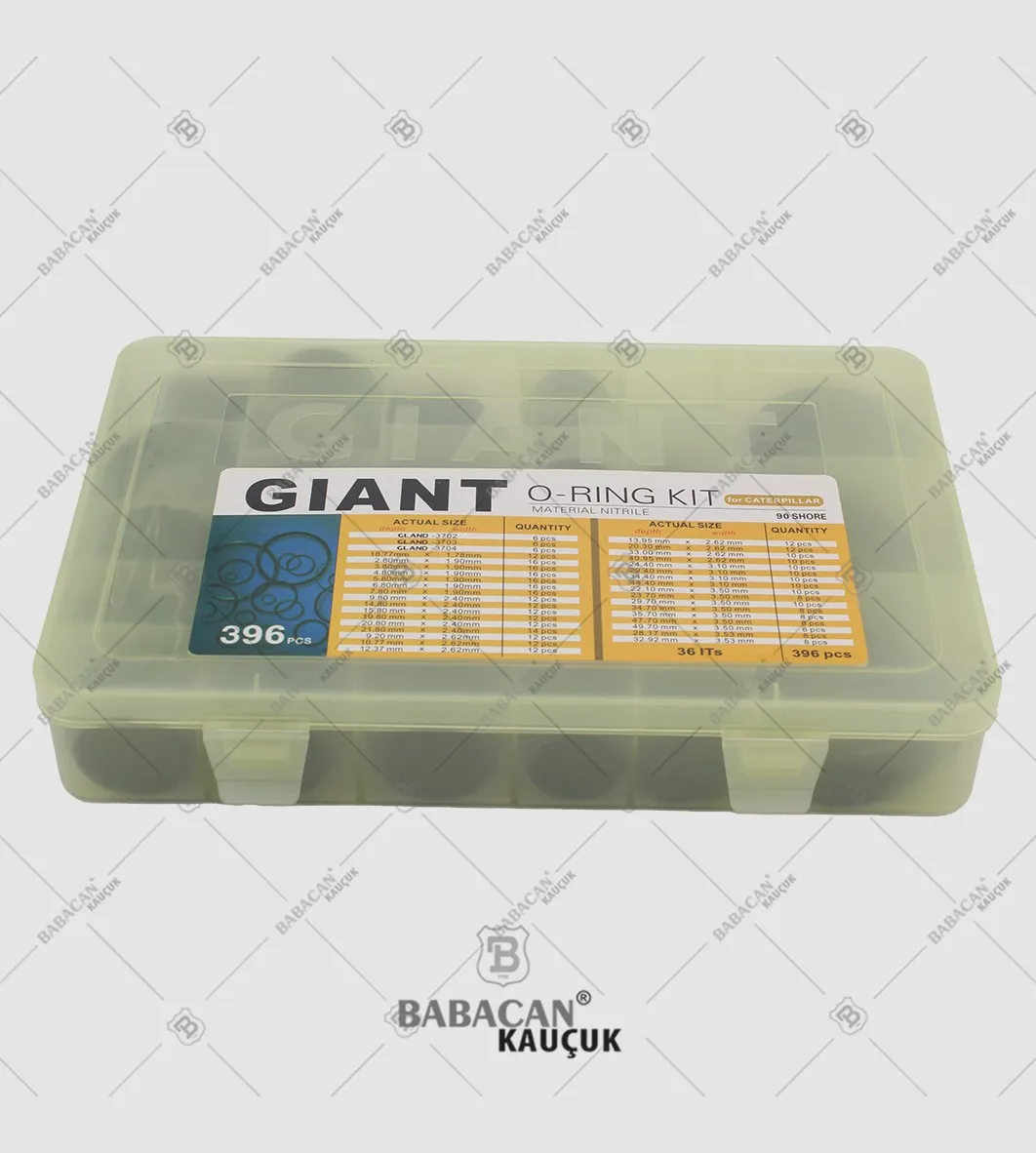 BOX-CATERPILLER O-RİNG KIT 90 SHORE
