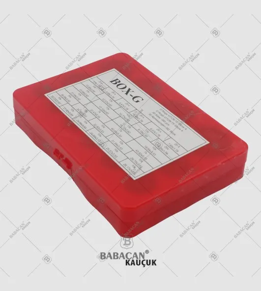 BOX-G INCH KIT VITON 75 (RED)