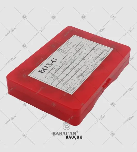 BOX-G INCH KIT VITON 75 (RED)