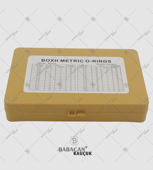 BOX-H METRIK KIT 90 SHORE (SARI)