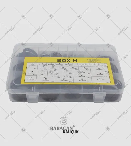 BOX-H METRIK KIT SILIKON 75 (YELLOW)