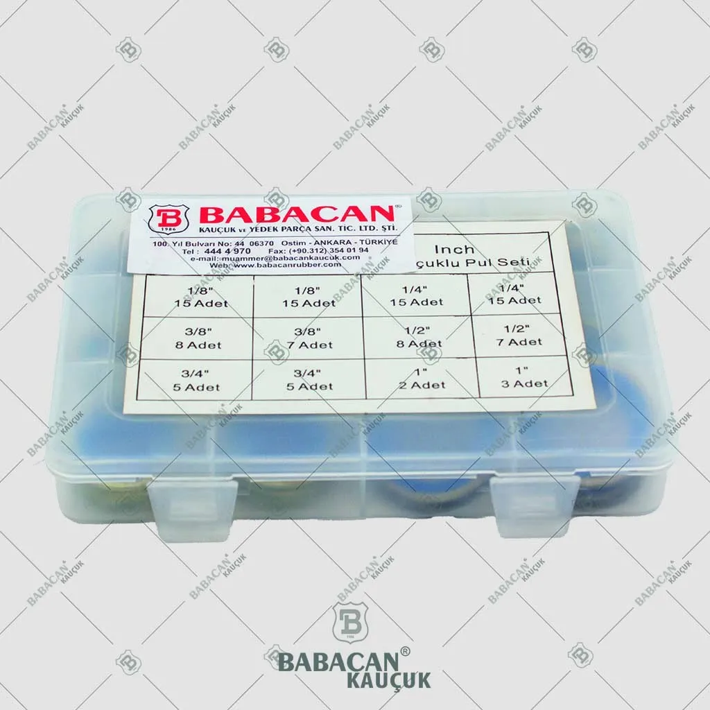 RUBBER WASHER SET
