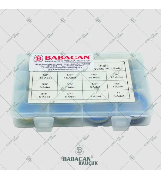 KAUÇUK PUL SETİ