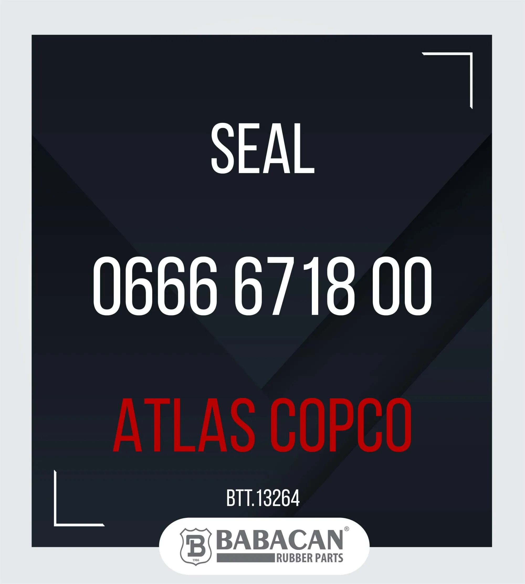 Seal - 0666 6718 00