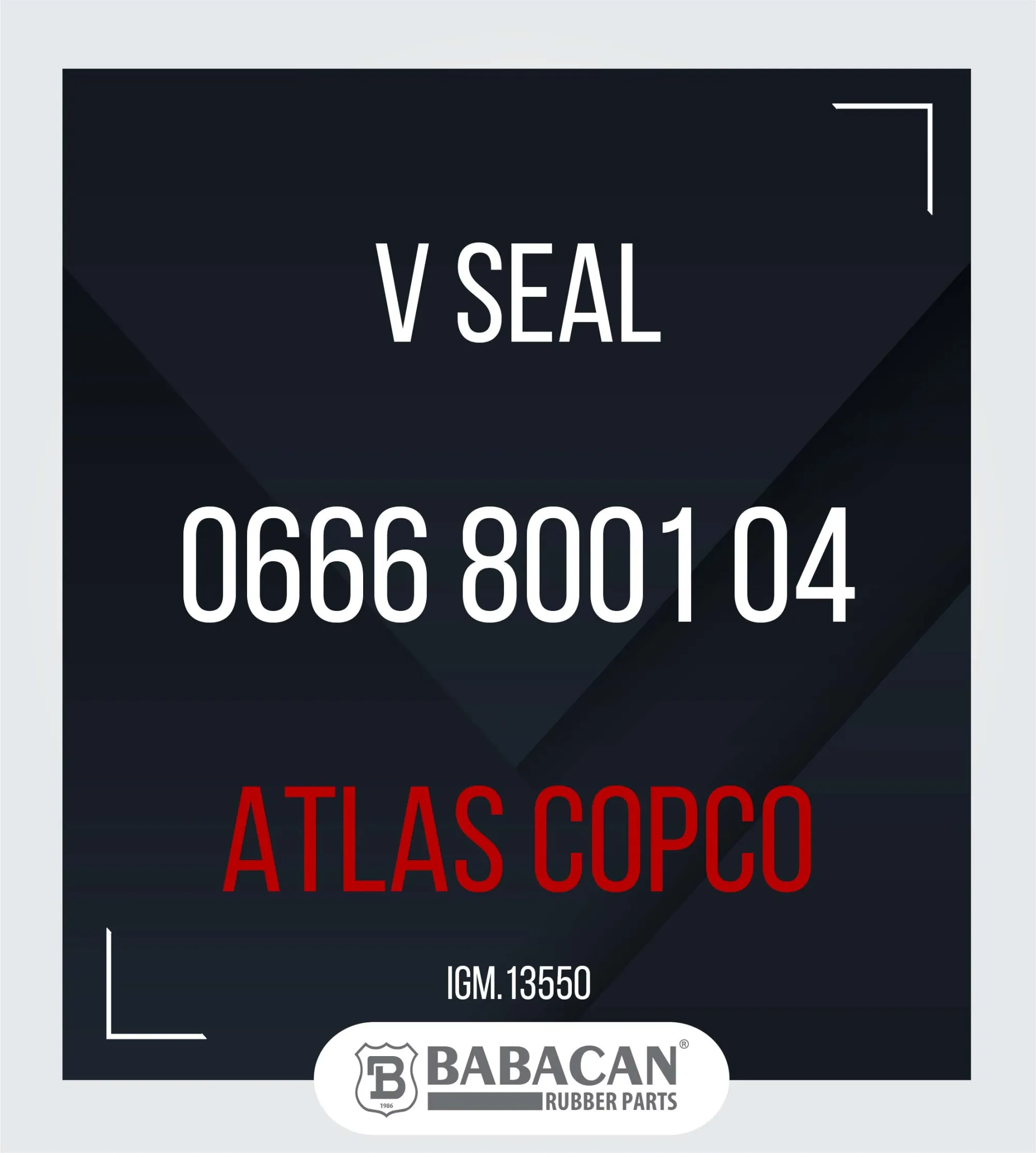V SEAL - 0666 8001 04