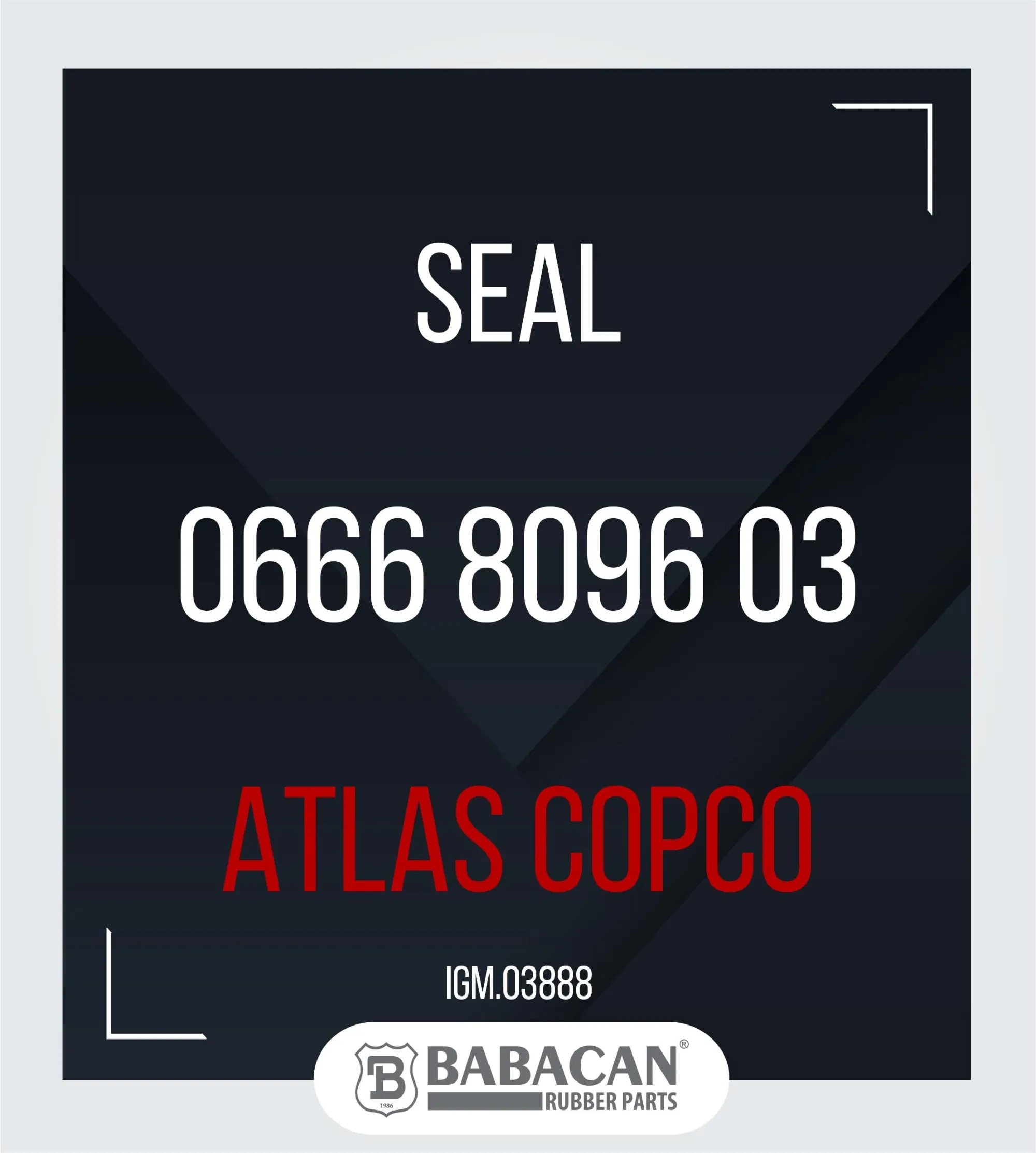 Seal - 0666 8096 03