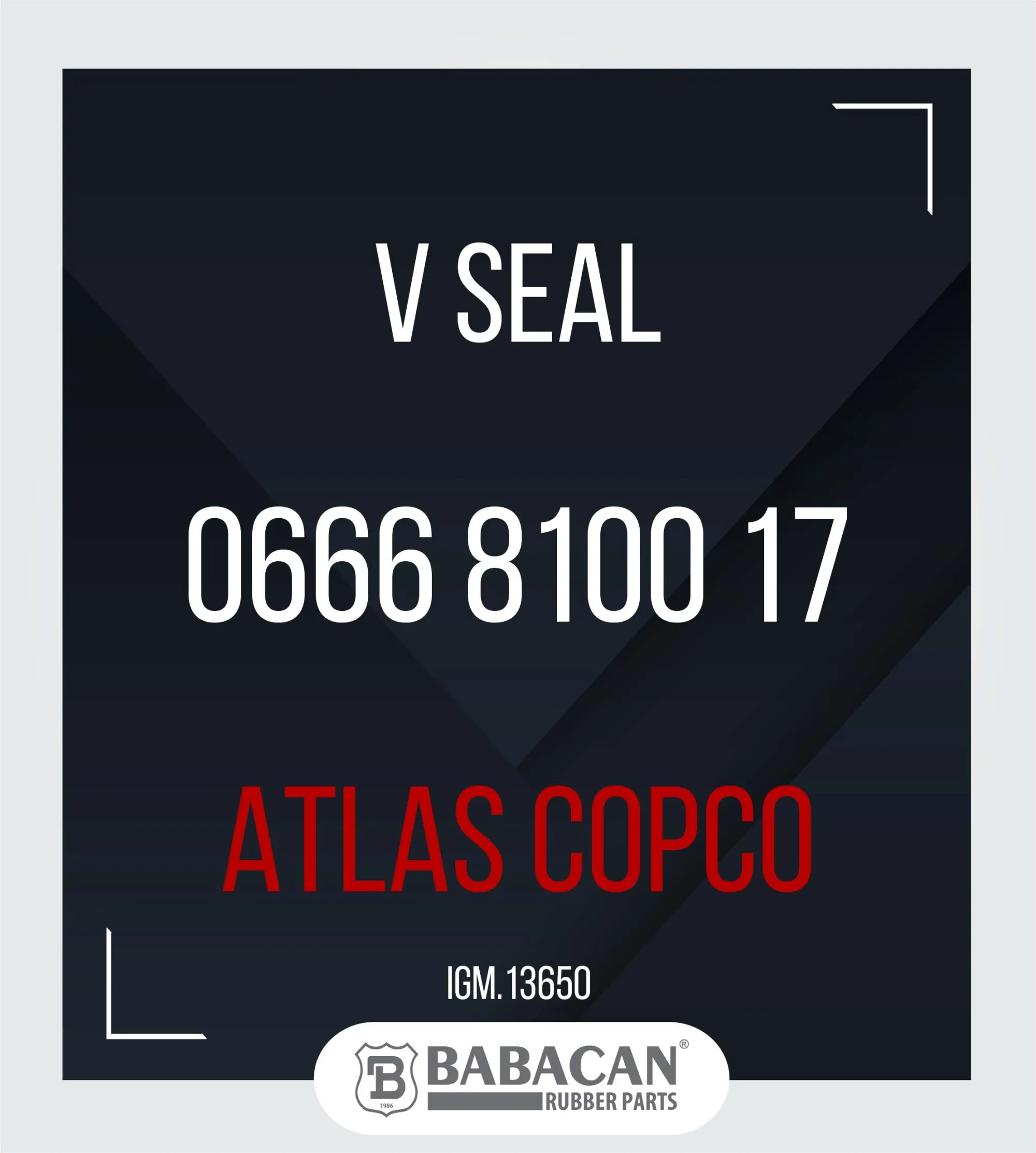 V SEAL - 0666 8100 17