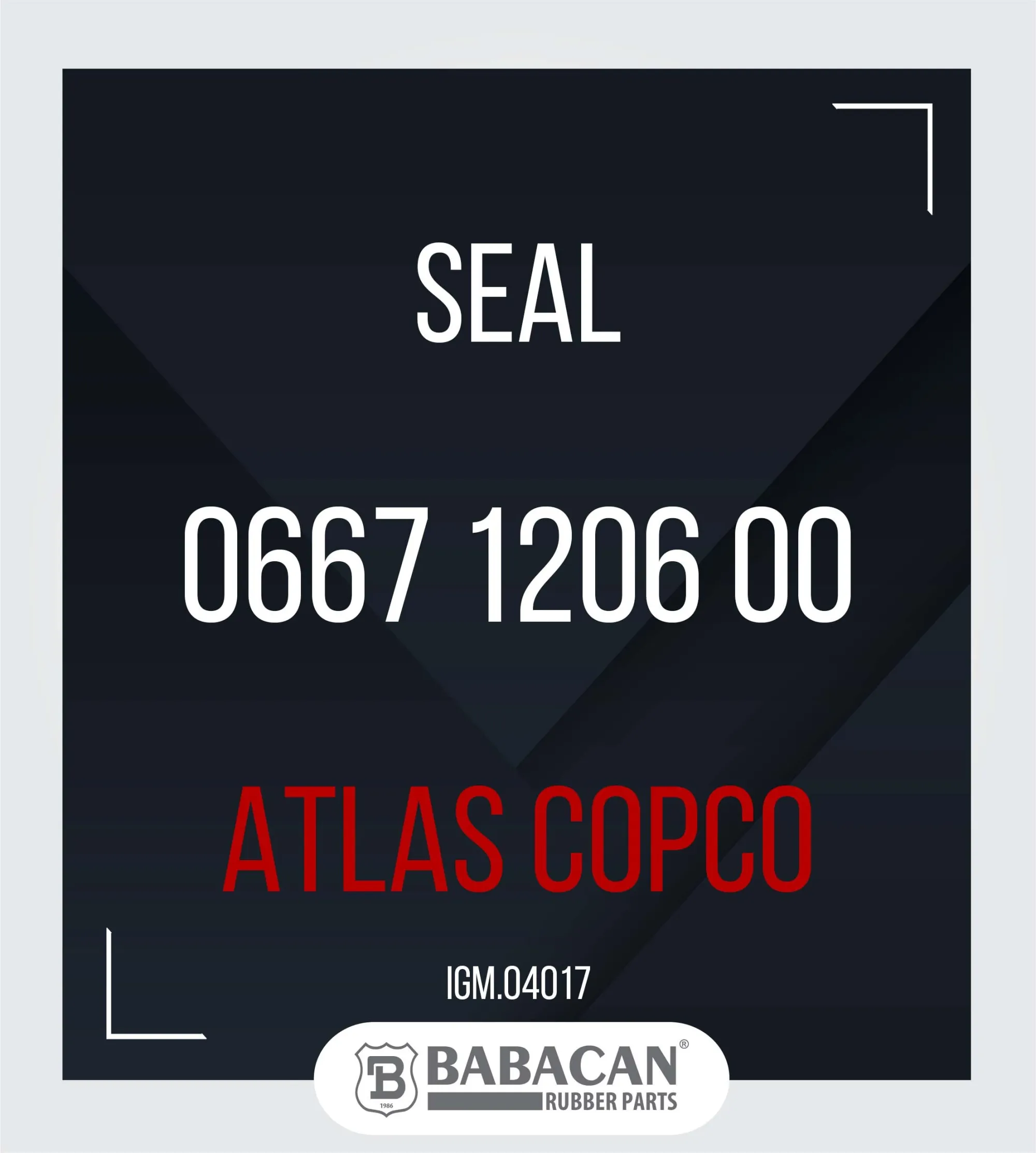 Seal - 0667 1206 00