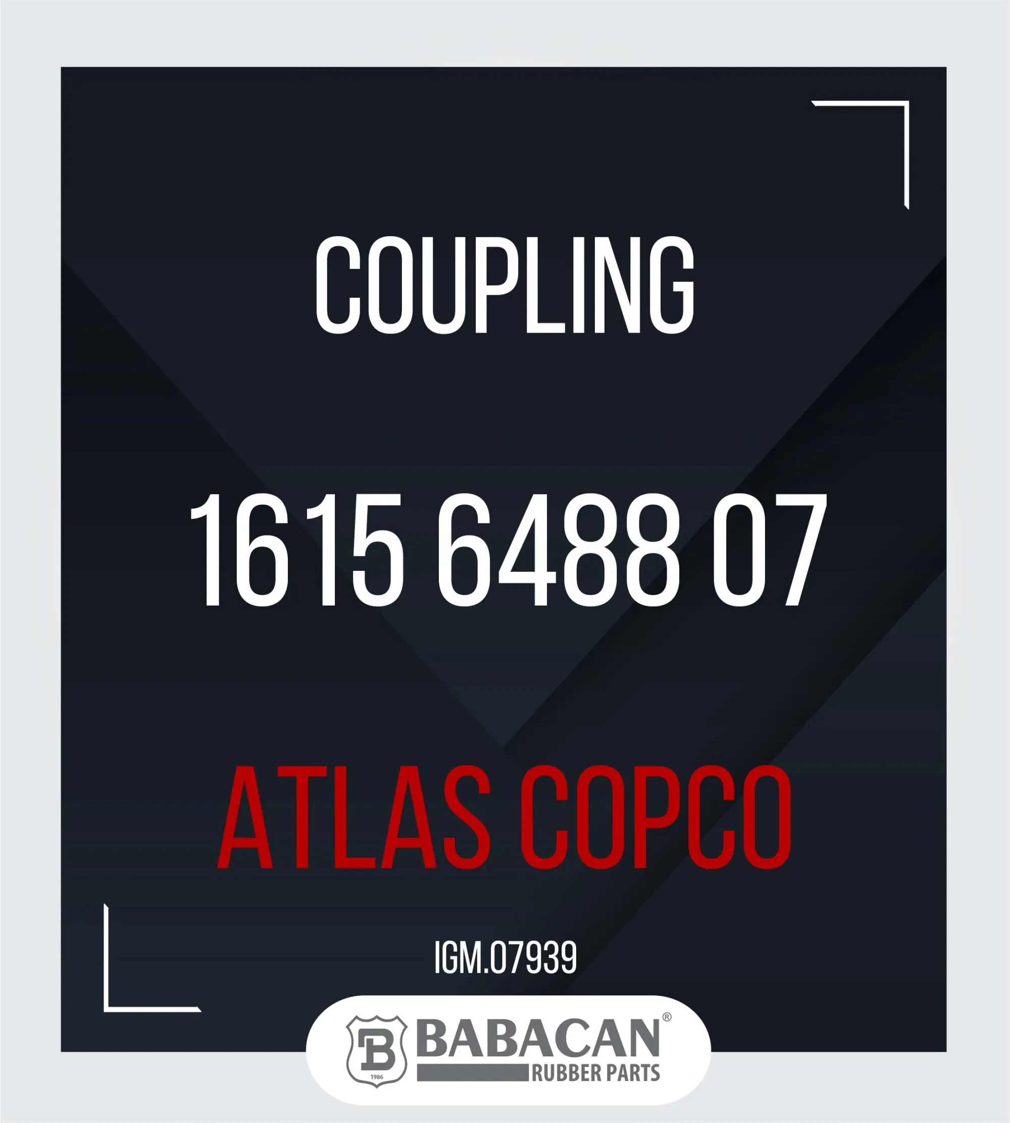 Coupling - 1615 6488 07