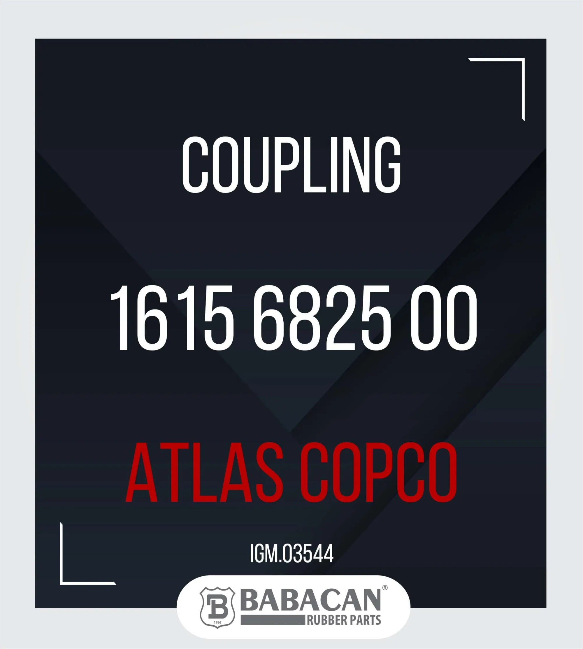 Coupling - 1615 6825 00
