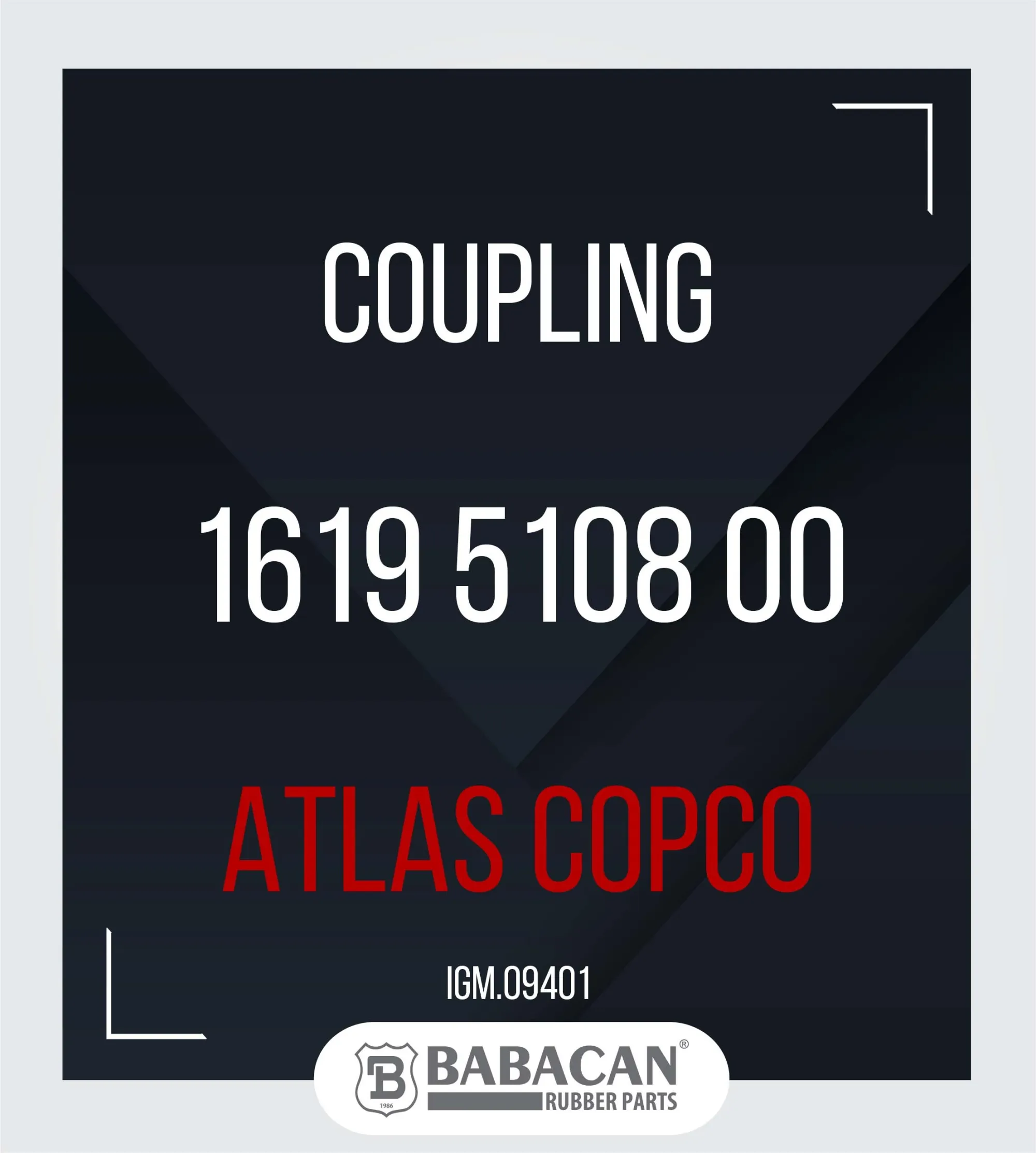 Coupling - 1619 5108 00