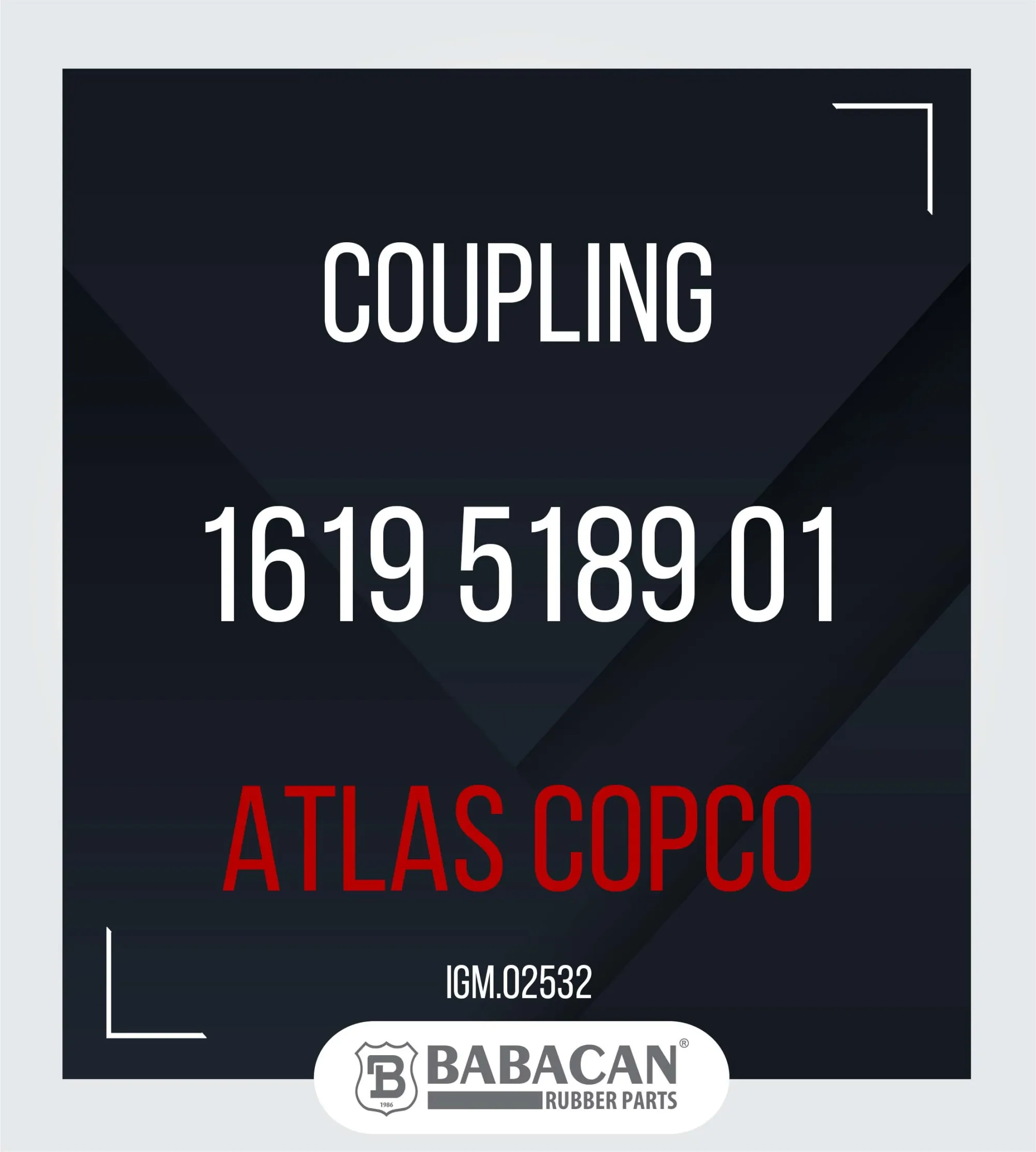 Coupling - 1619 5189 01
