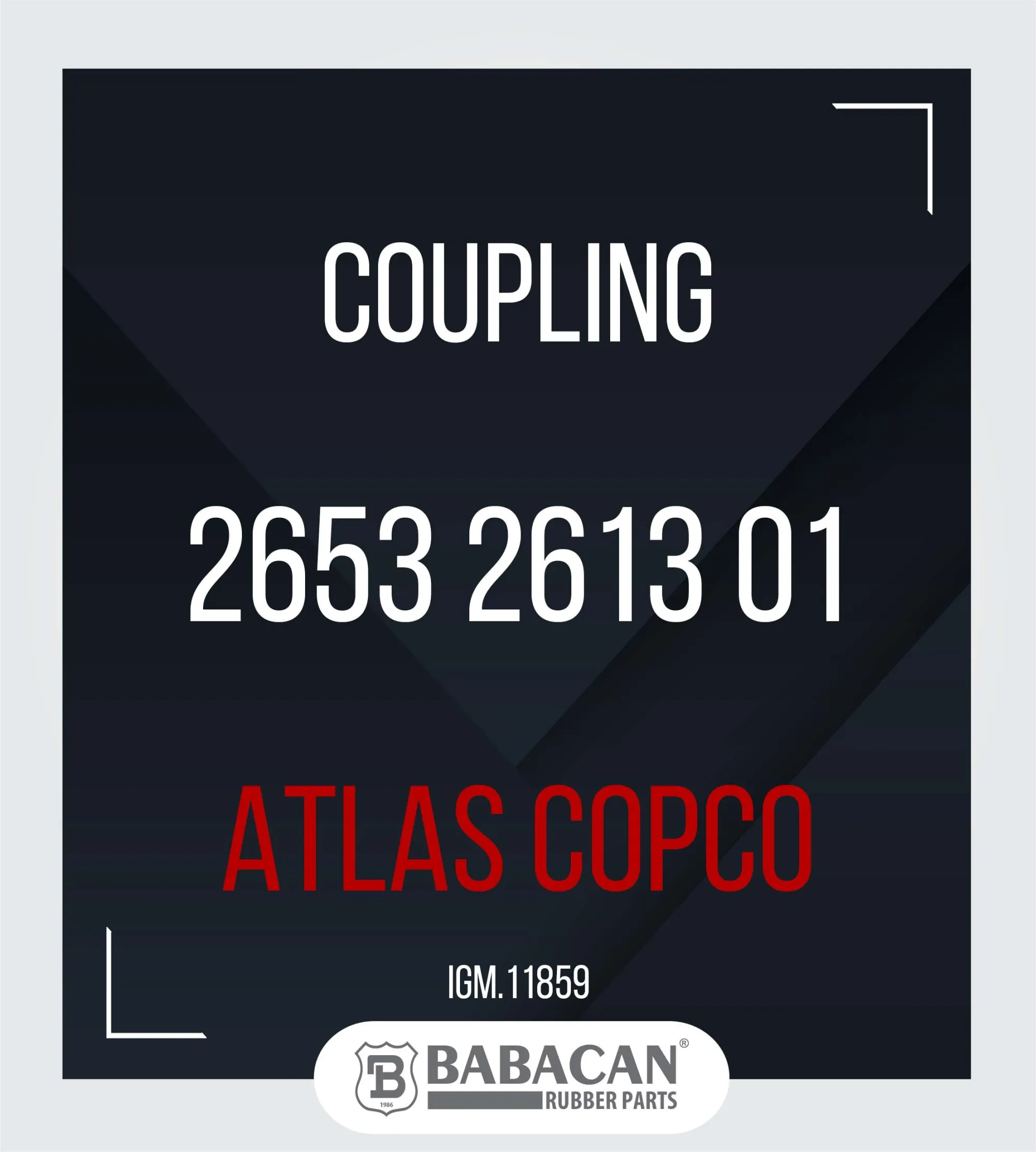 Coupling 2653 2613 01 - 2653 2613 01