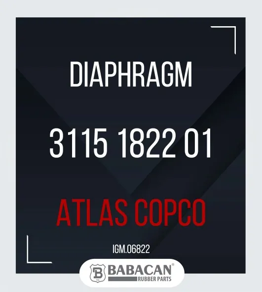 Diaphragm 3115 1822 01 - 3115 1822 01
