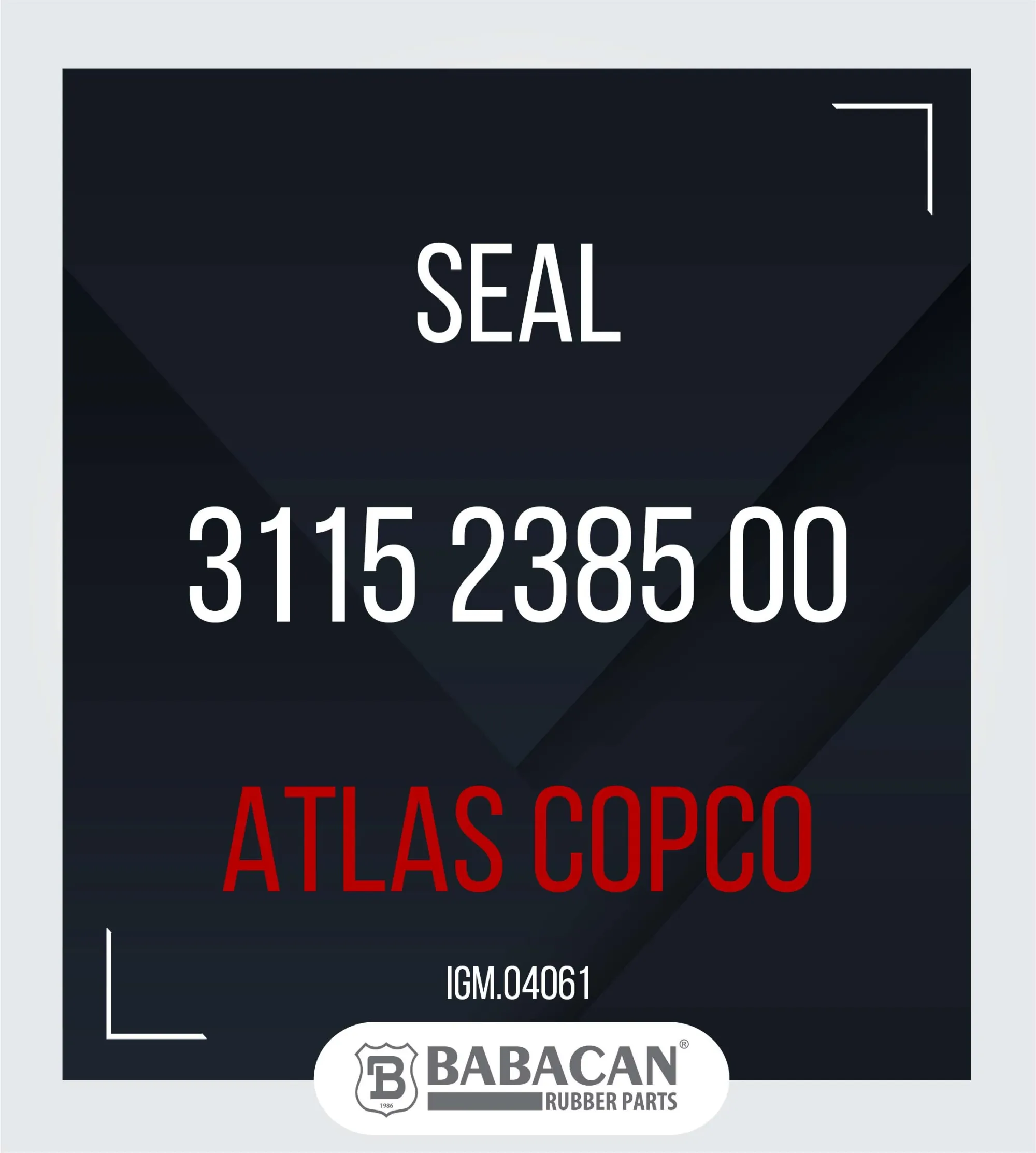 Seal  3115 2385 00 - 3115 2385 00