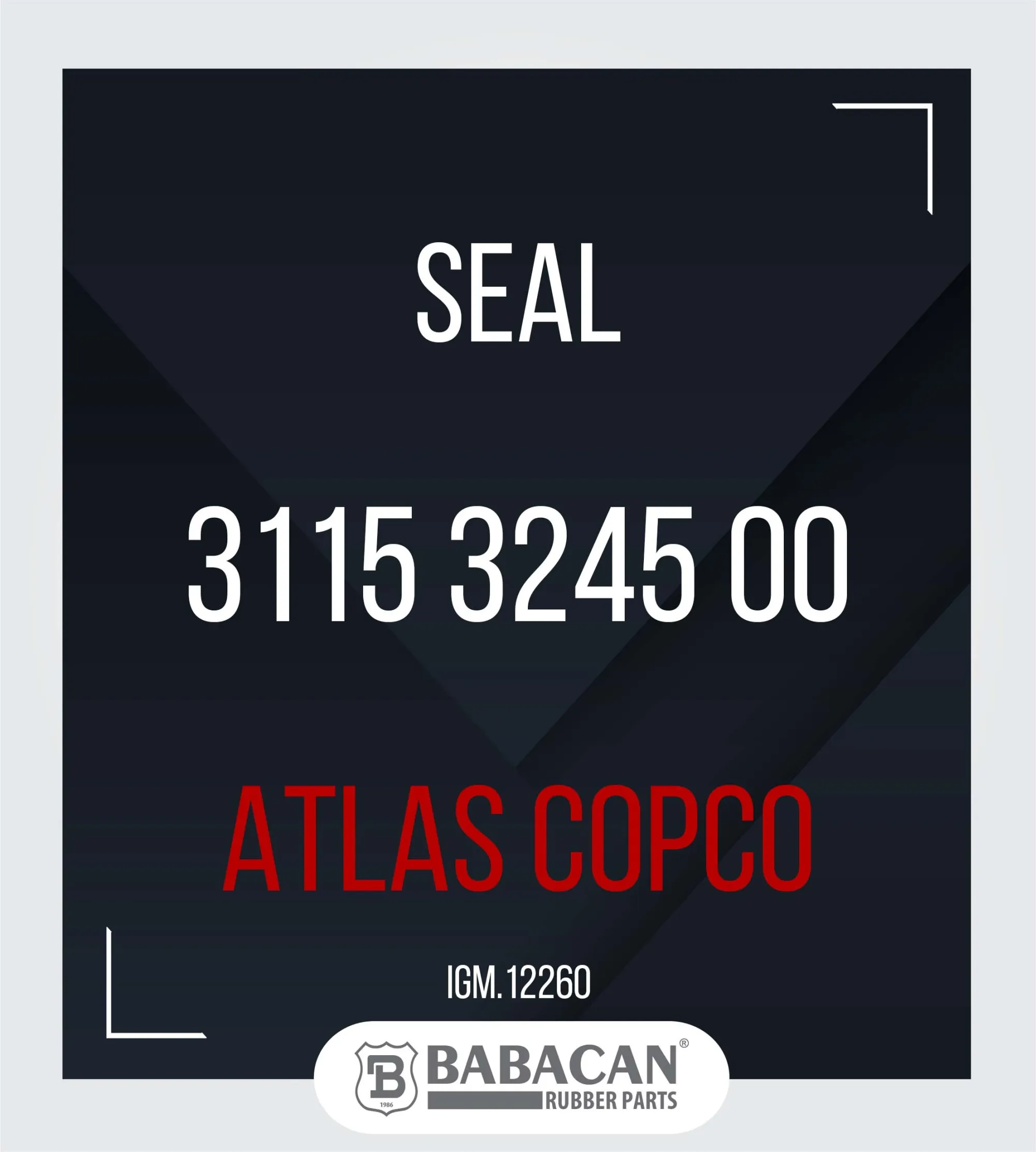 Seal  3115 3245 00 - 3115 3245 00