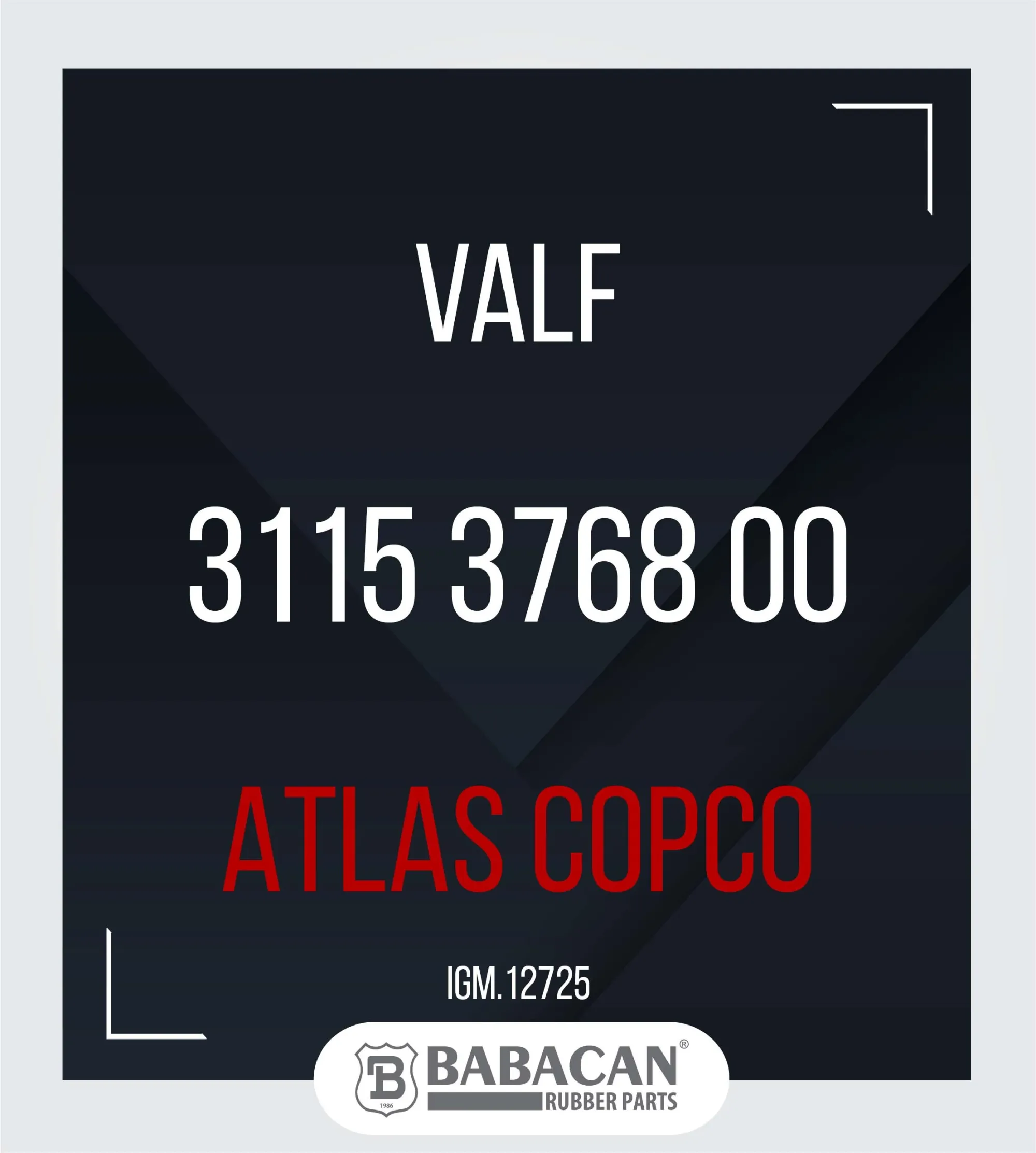 VALF 3115 3768 00 - 3115 3768 00