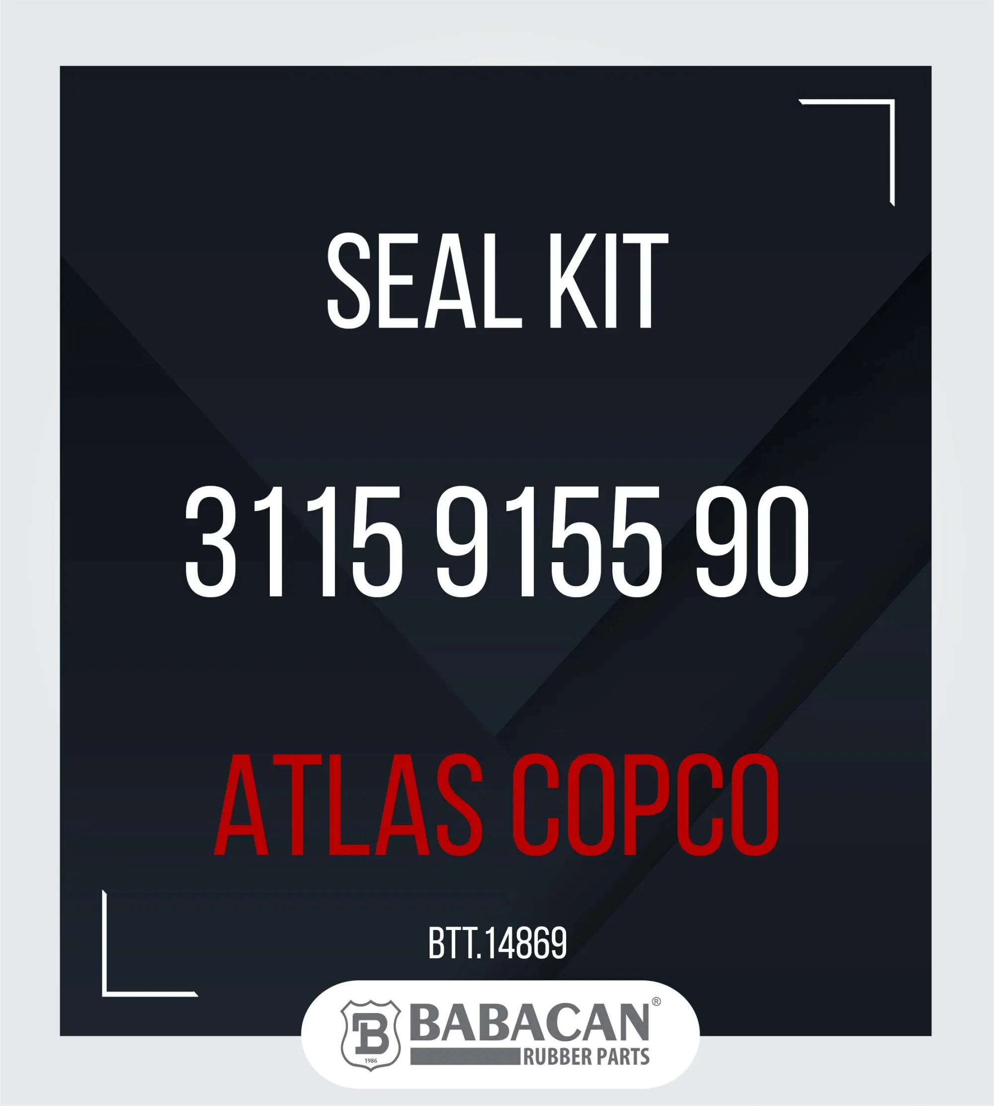 SEAL KIT 3115 9155 90 - 3115 9155 90