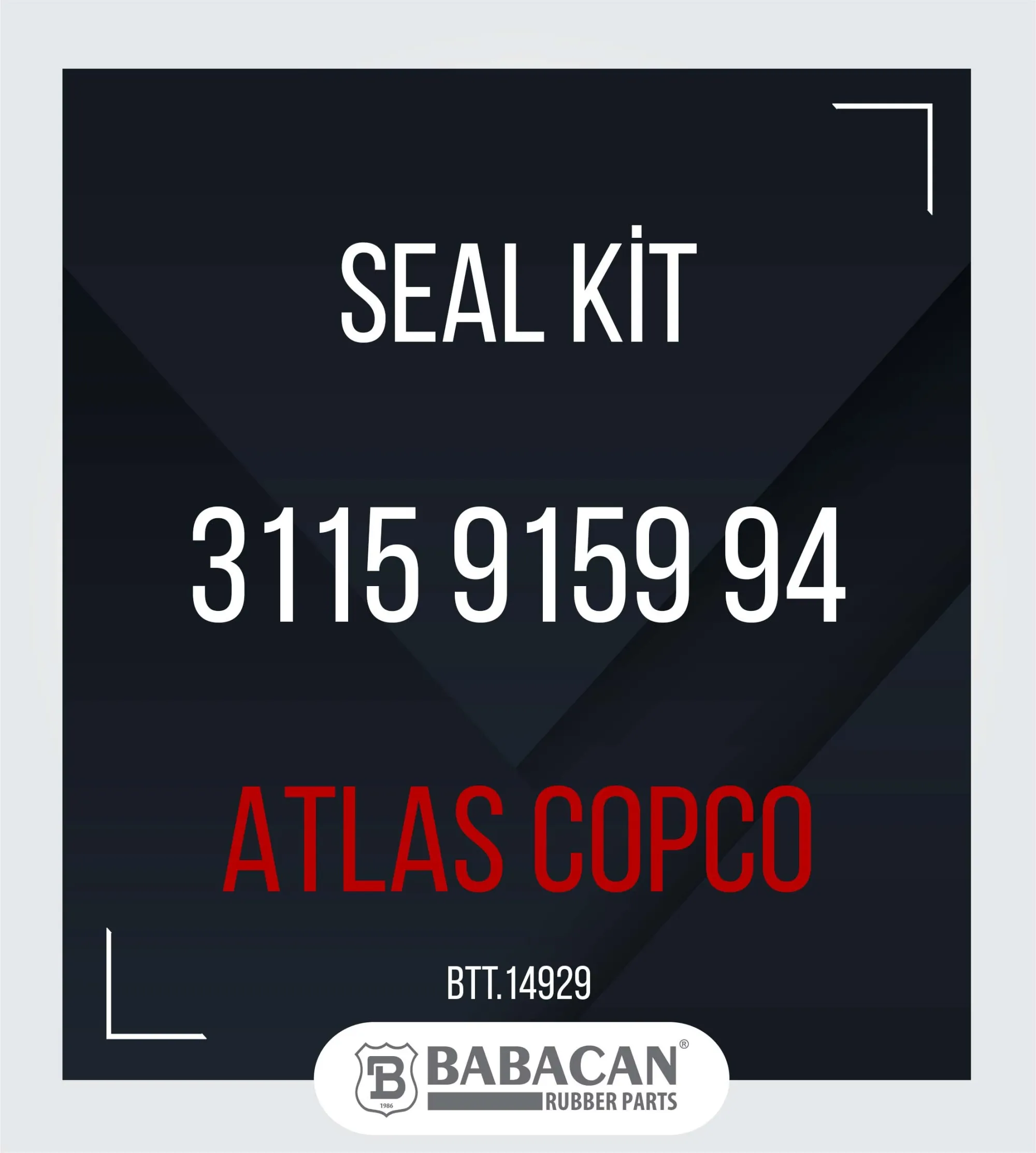 SEAL KIT 3115 9159 94 - 3115 9159 94