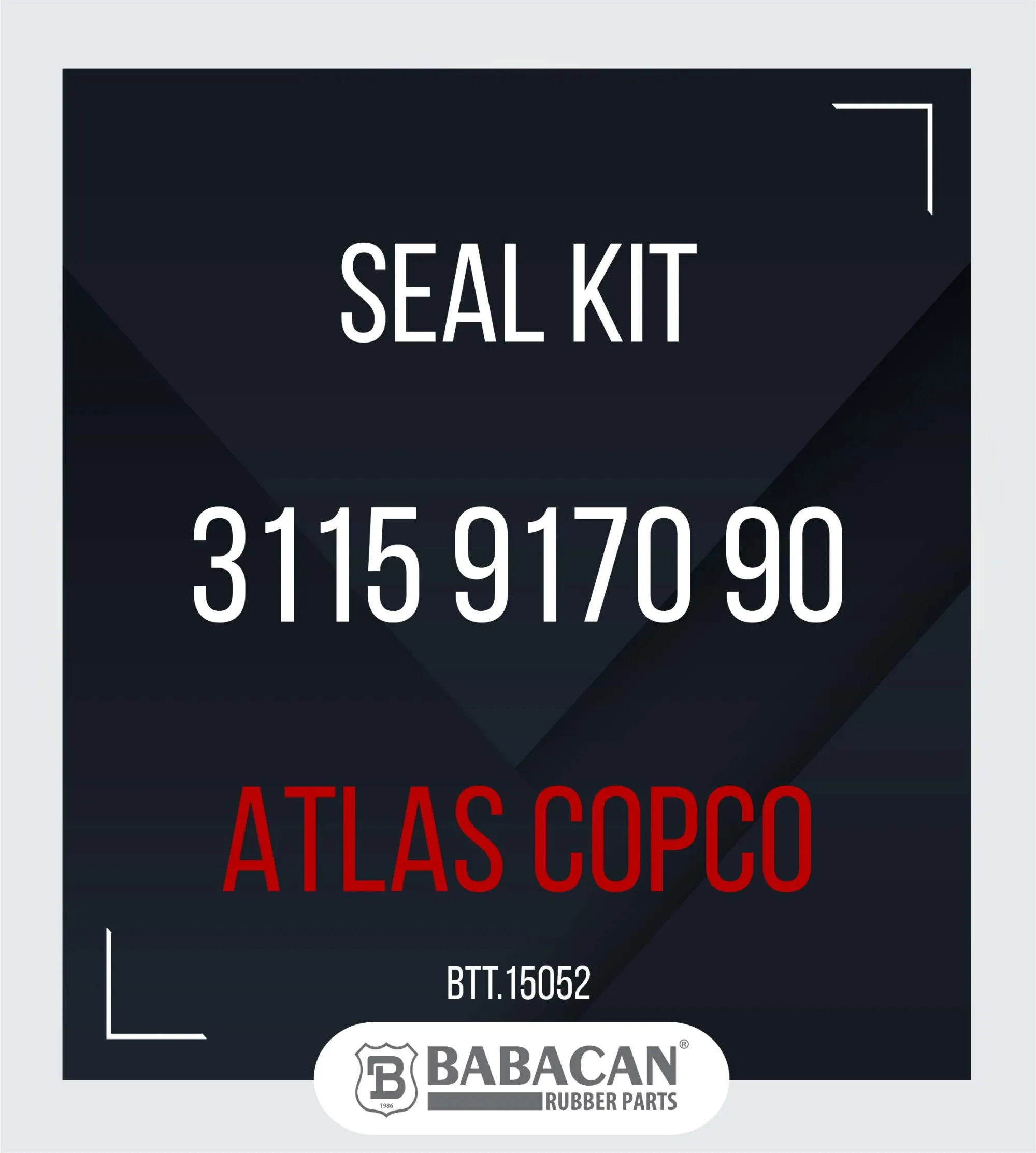 SEAL KIT 3115 9170 90 - 3115 9170 90