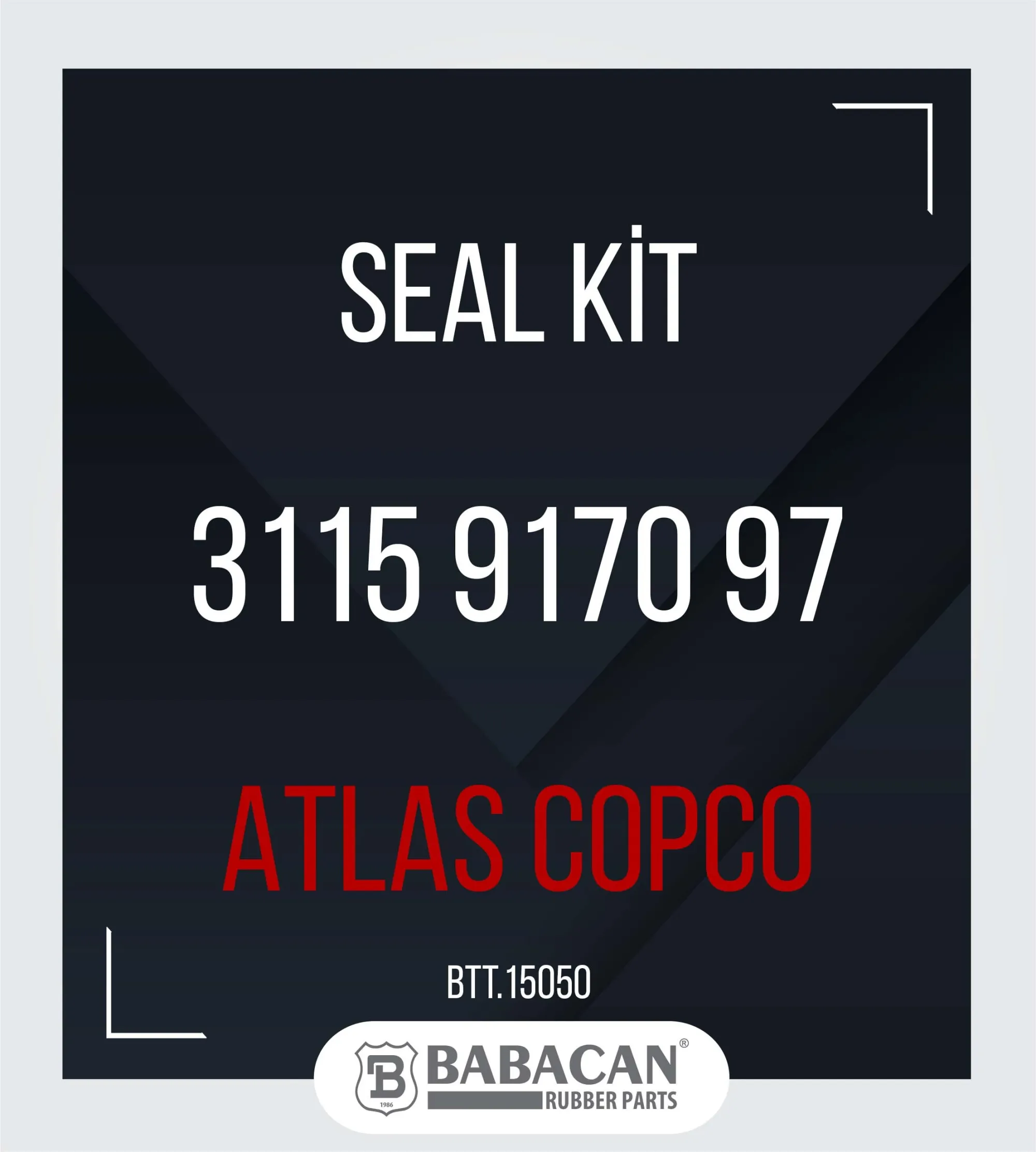 SEAL KIT 3115 9170 97 - 3115 9170 97