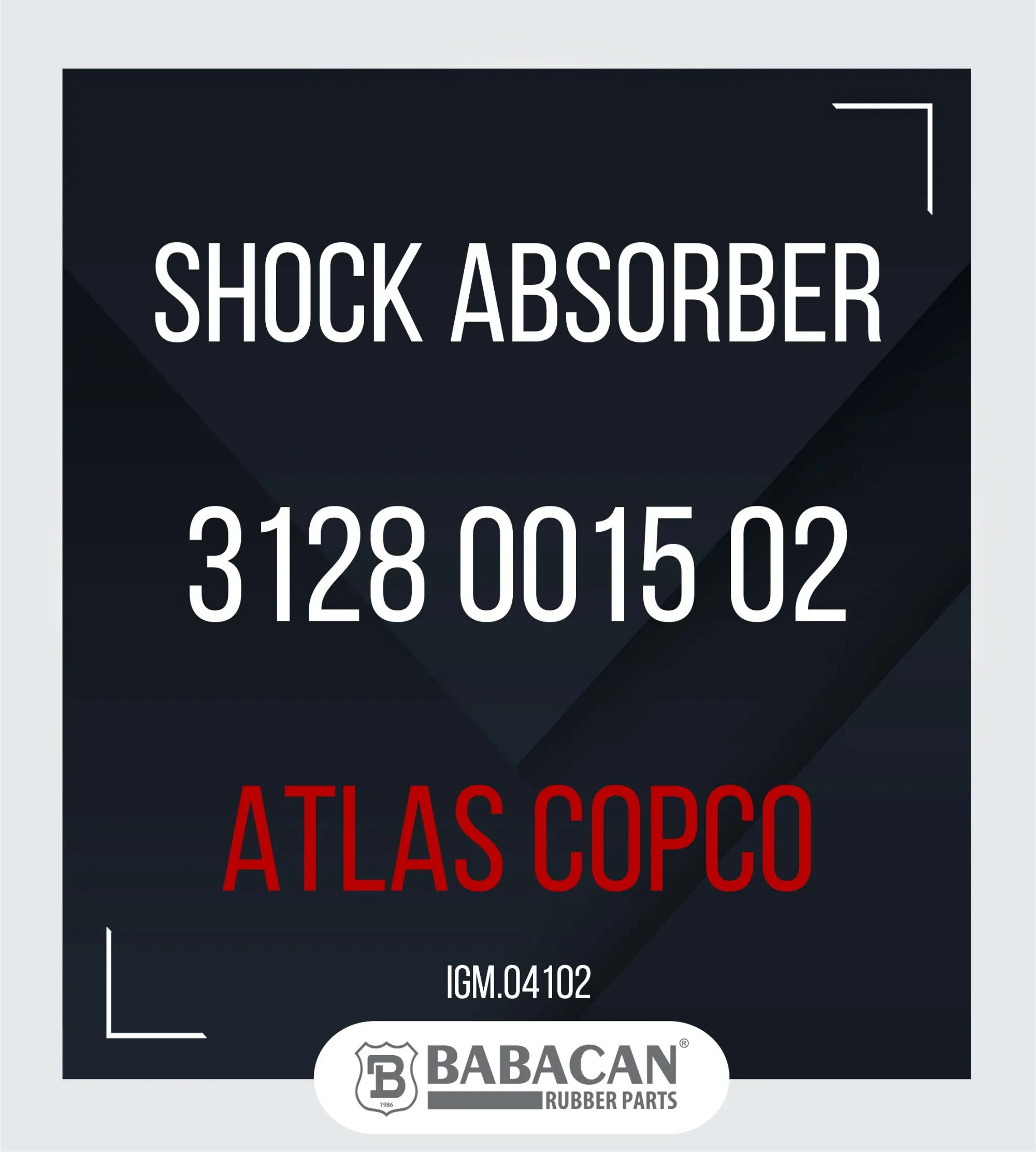Titreşim Takozu  3128 0015 02 - 3128 0015 02