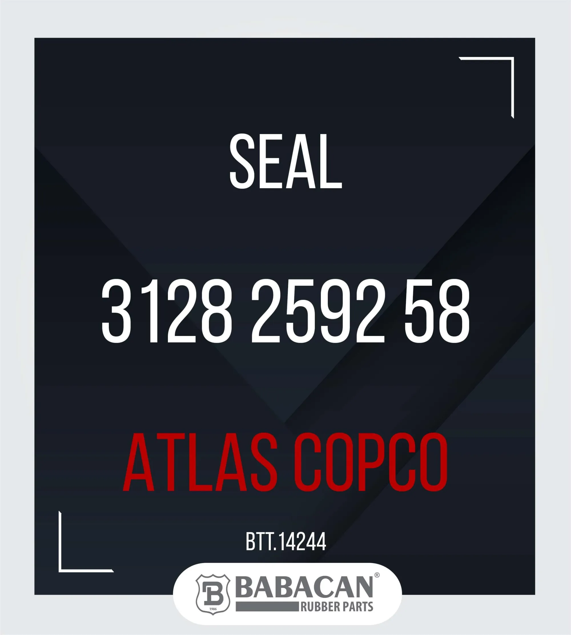 SEAL 3128 2592 58 - 3128 2592 58