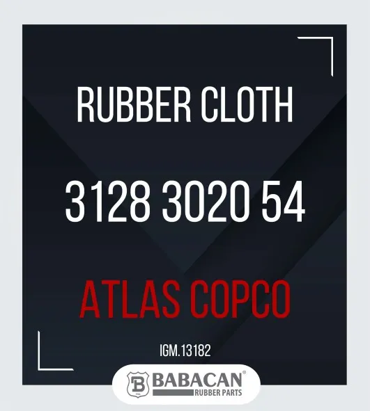 RUBBER CLOTH 3128 3020 54 - 3128 3020 54