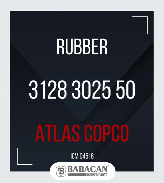 RUBBER 3128 3025 50