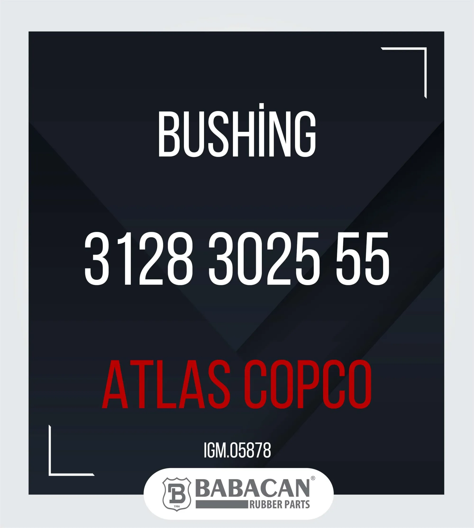 Bushing 3128 3025 55 - 3128 3025 55