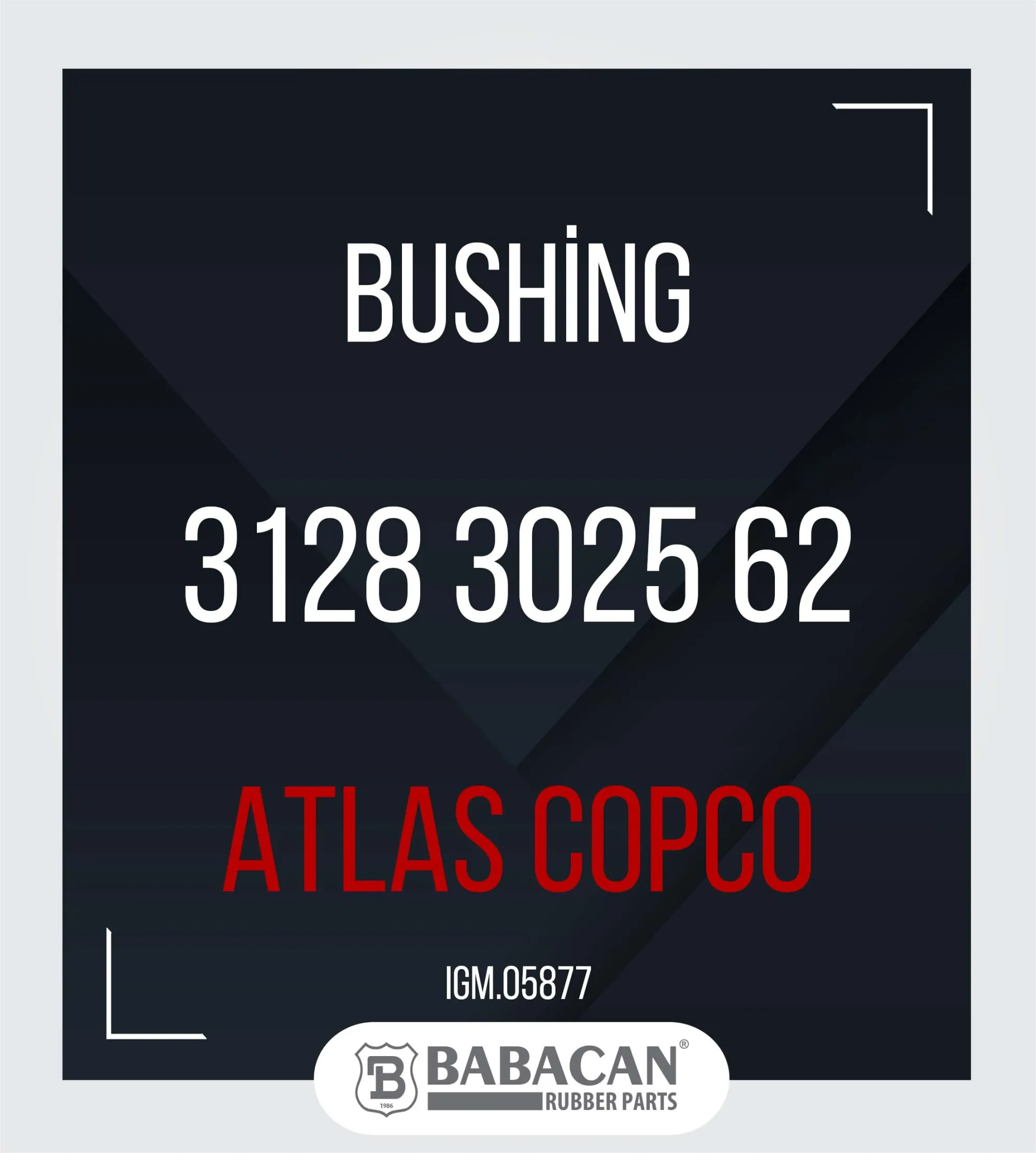 Bushing 3128 3025 62 - 3128 3025 62