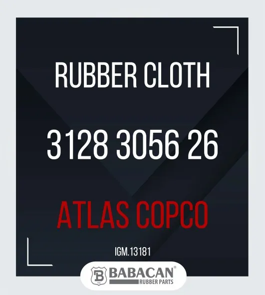 RUBBER CLOTH 3128 3056 26 - 3128 3056 26