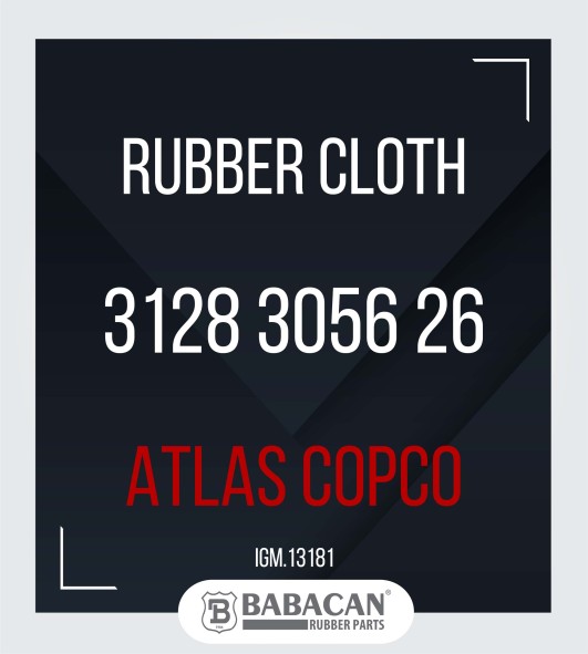 RUBBER CLOTH 3128 3056 26