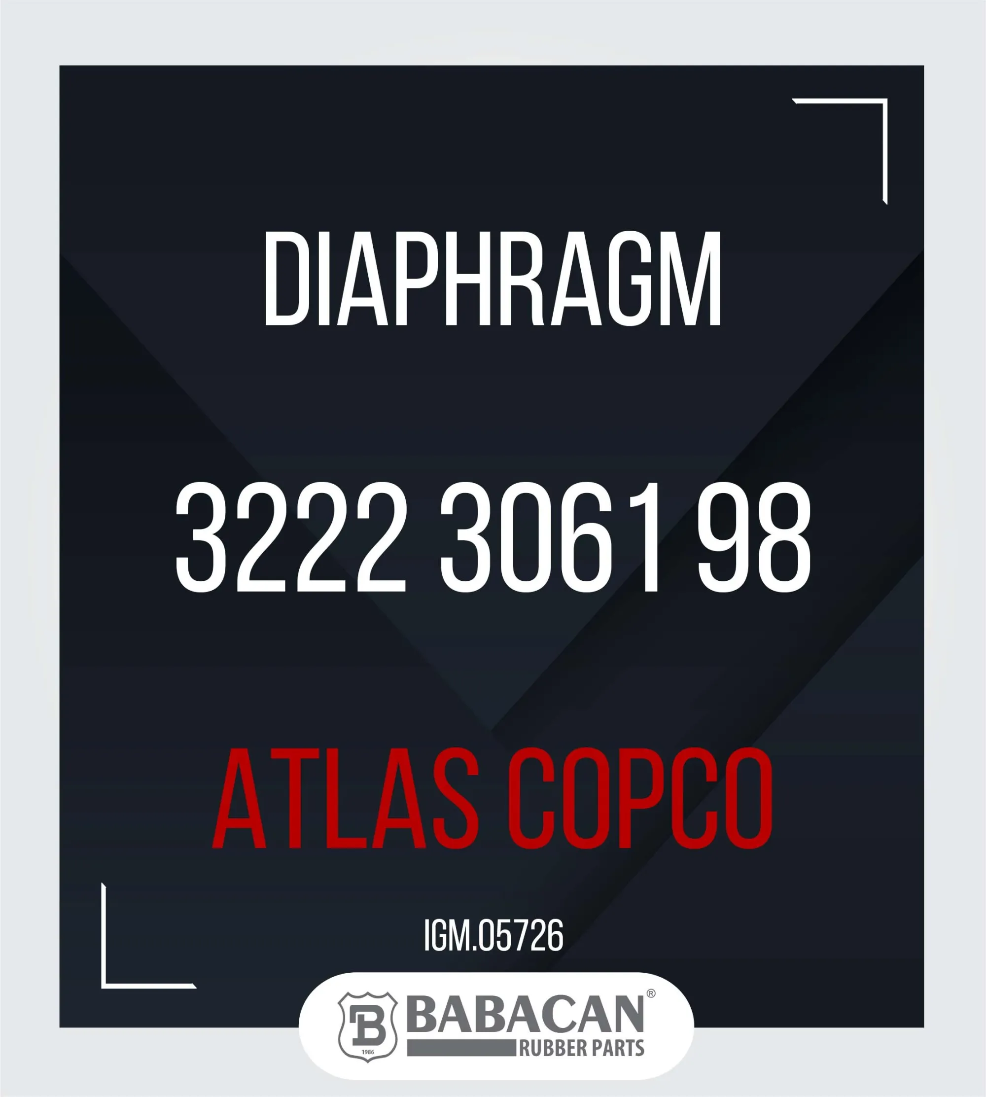 Diyafram 3222 3061 98 - 3222 3061 98