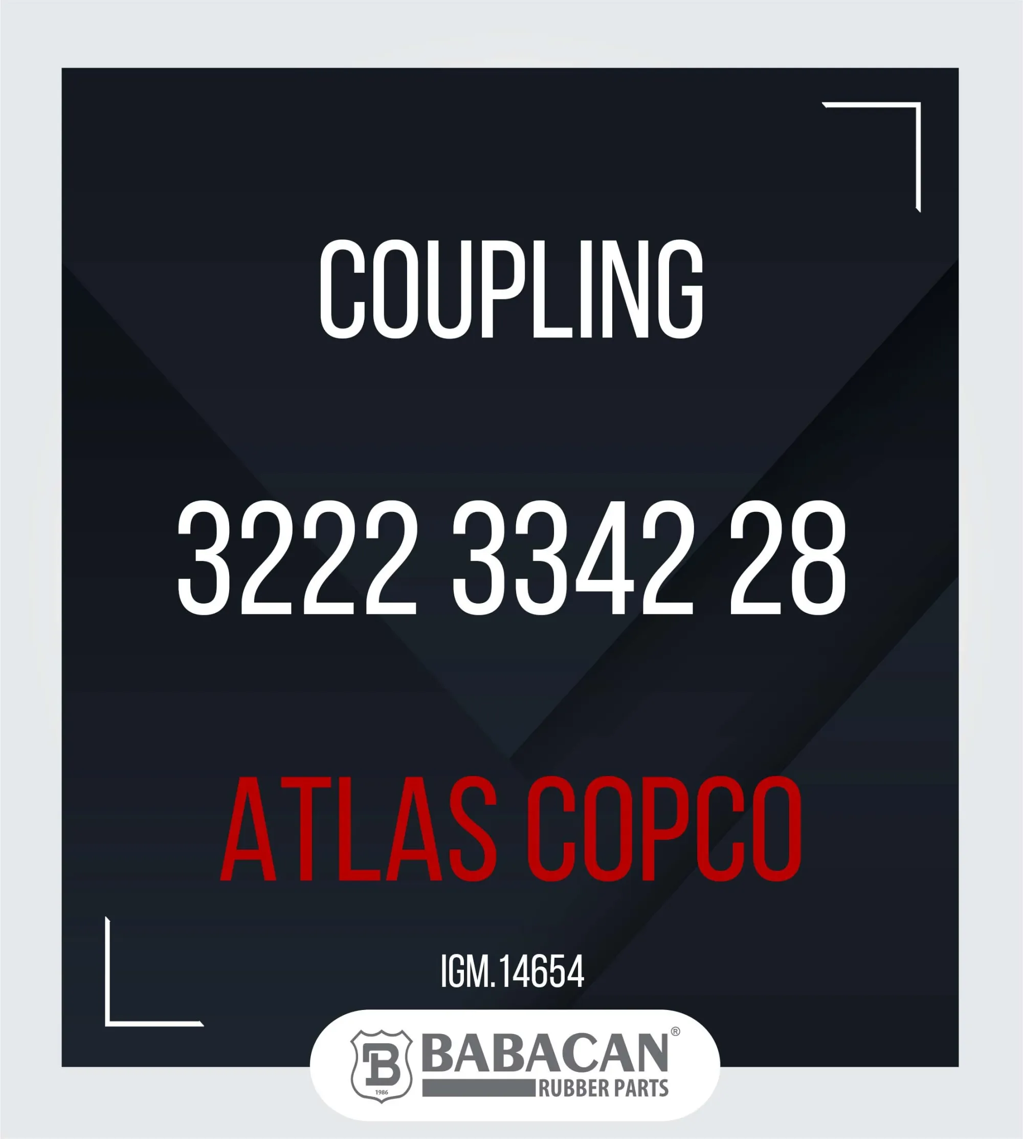 Coupling 3222 3342 28 - 3222 3342 28