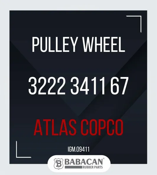 PULLEY WHELL 3222 3411 67 - 3222 3411 67
