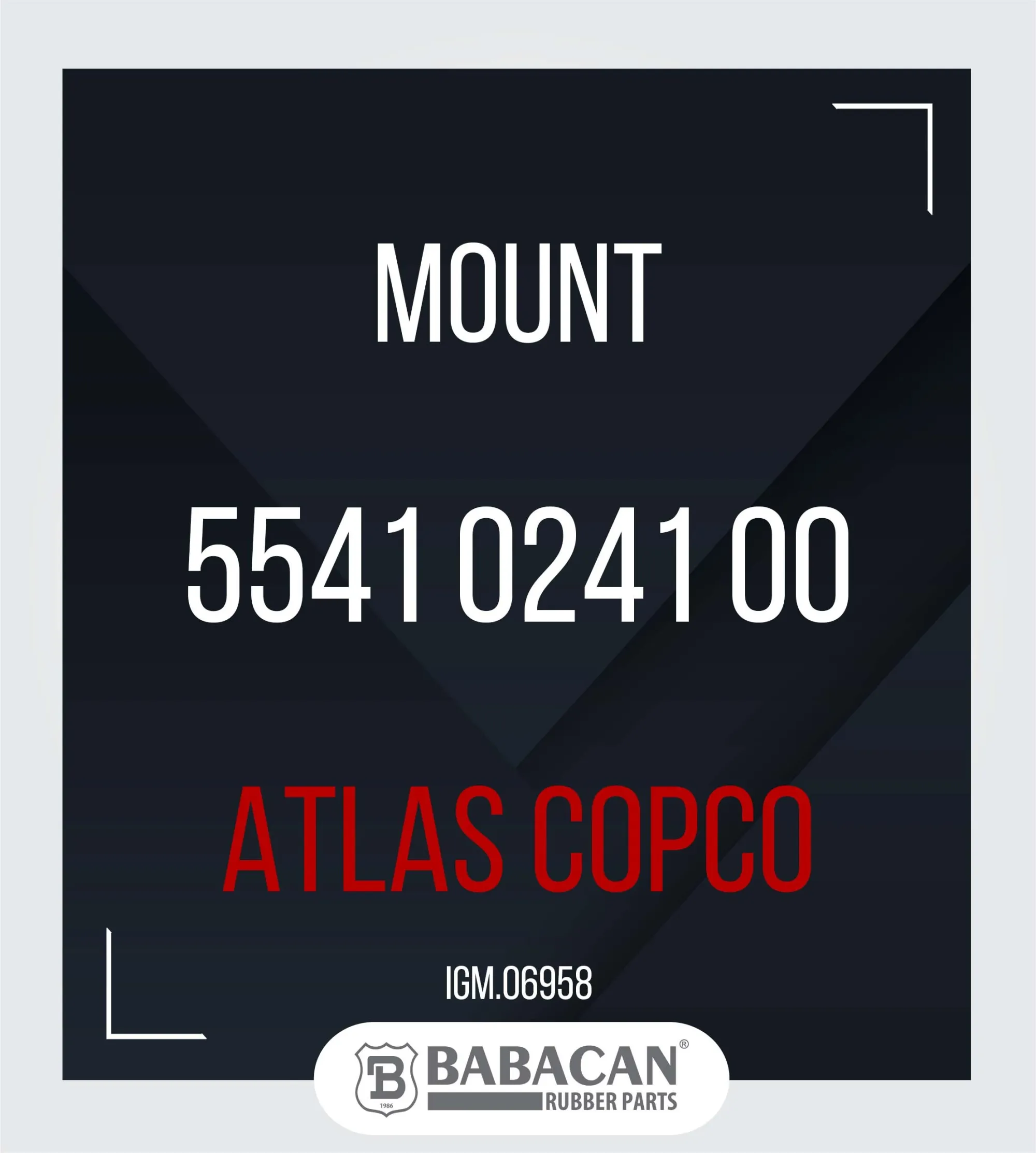 Mount 5541 0241 00 - 5541 0241 00