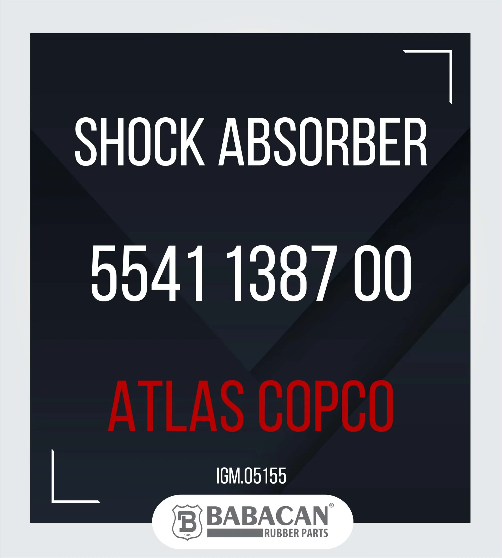 Shock Absorber 5541 1387 00 - 5541 1387 00
