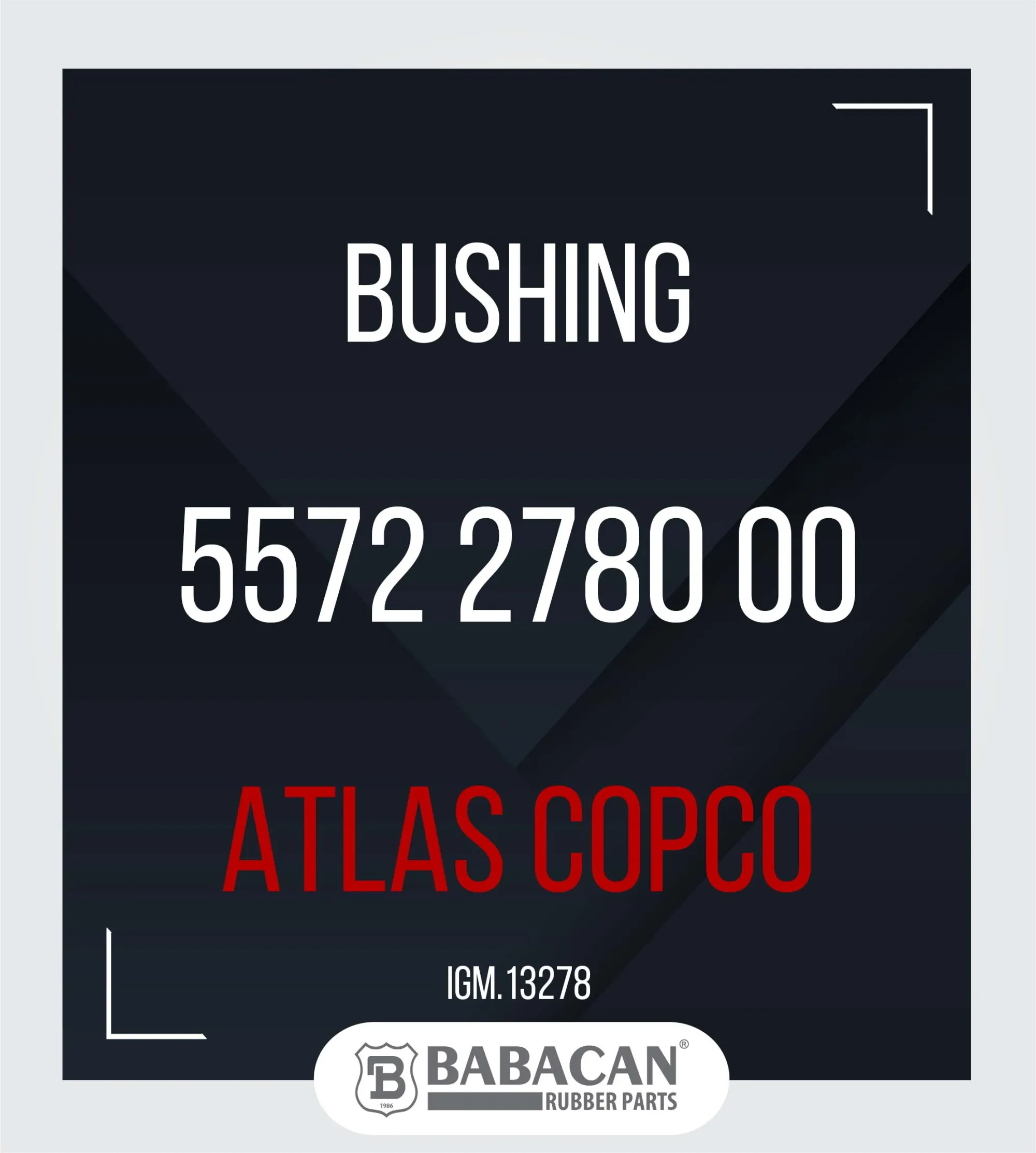 Bushing 5572 2780 00 - 5572 2780 00